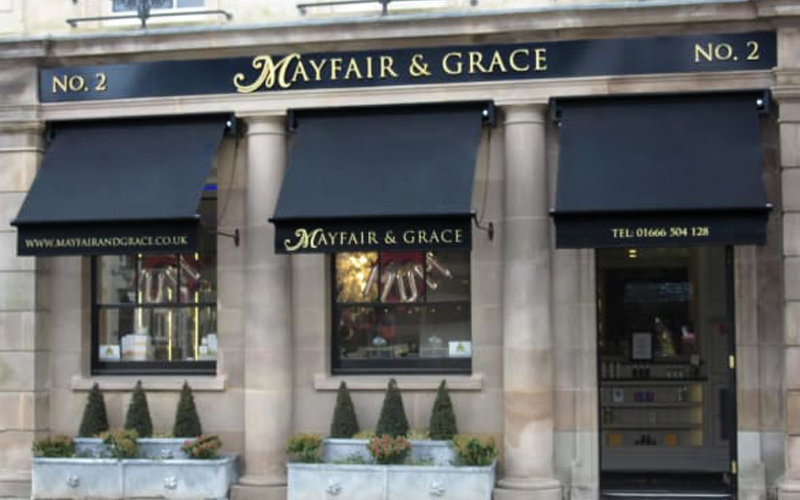 Greenwich Awnings at Mayfair & Grace
