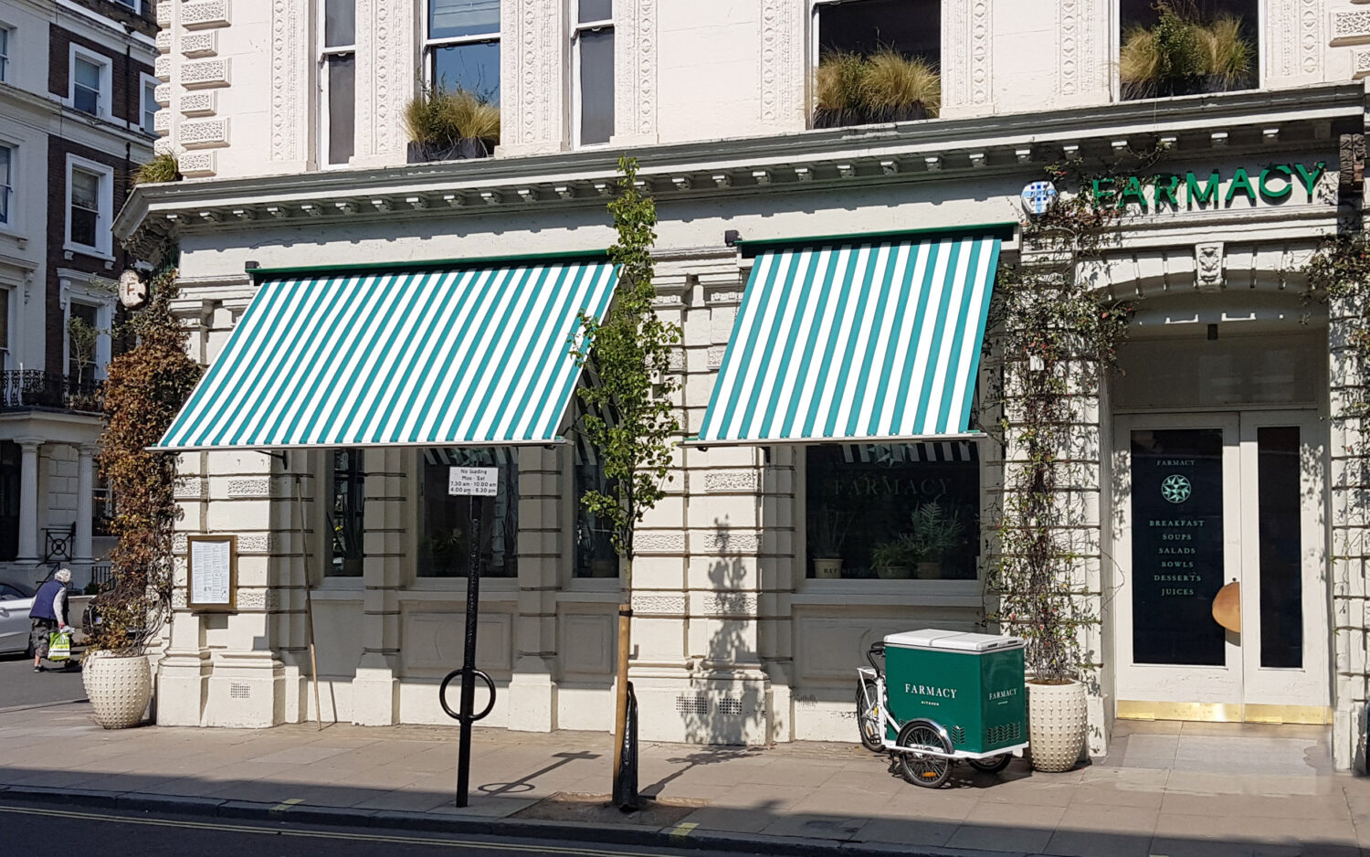 Victorian Awnings at Farmacy
