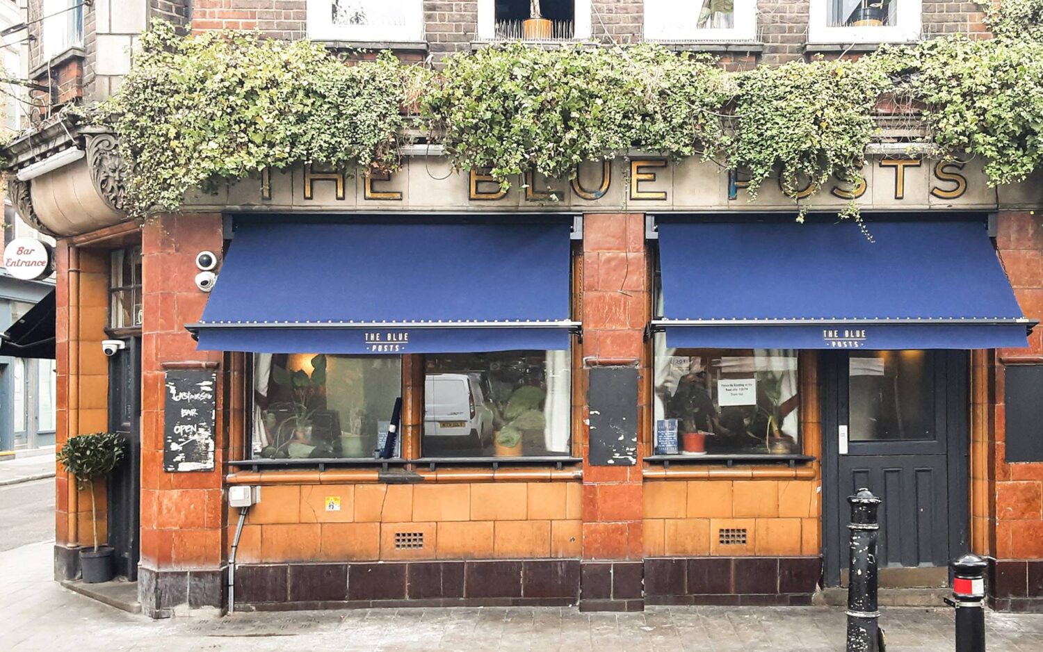 Victorian Awning for Blue Posts by Victorian Awning Company