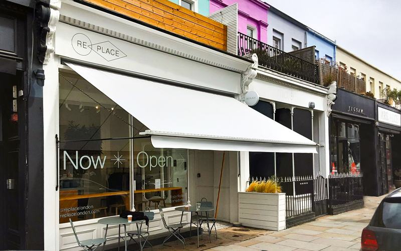 Victorian Awning for Boutiques and Stores