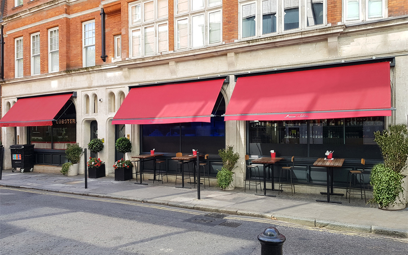 Premium Awnings For Restaurants Awning Manufacturer, London