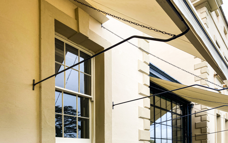 Traditional Awnings Detail Photography