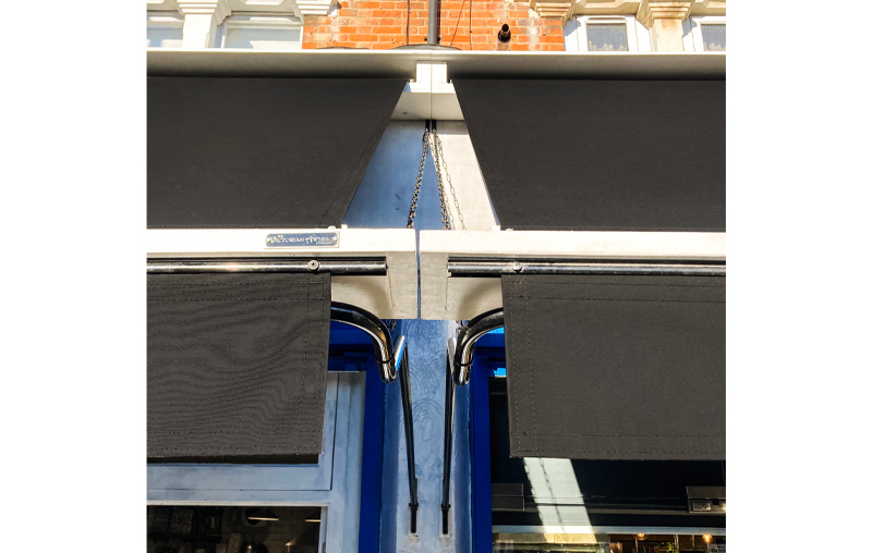 Detailed Awning Lath and Valance