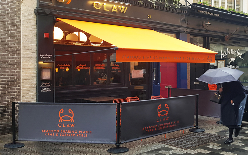 Branded Awnings in London