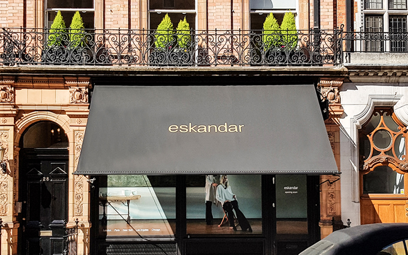 Traditional Awning design in Britain