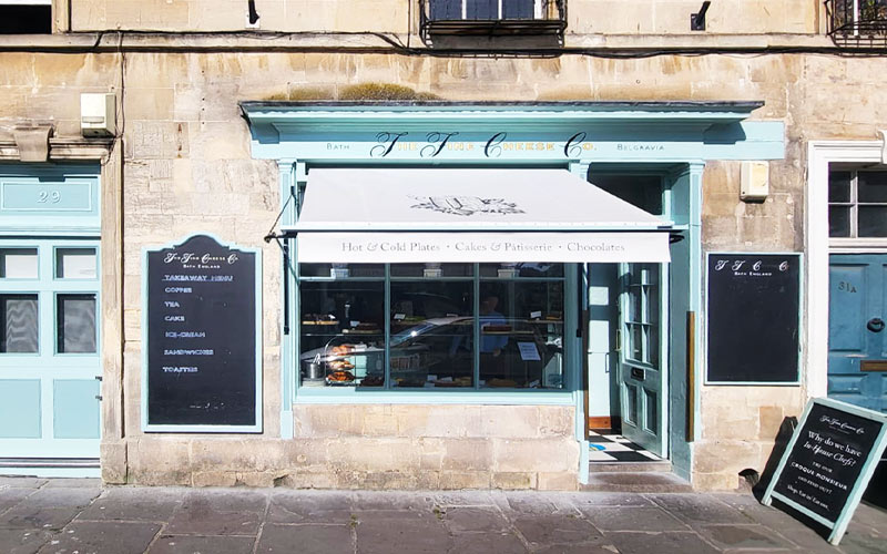 Branded Awnings for Shops
