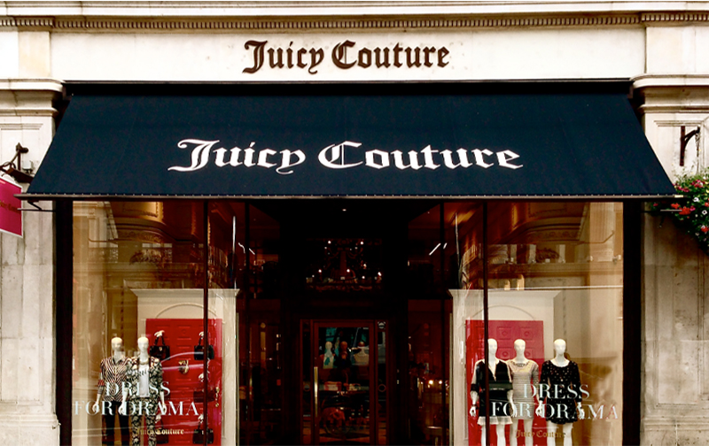Juicy Couture Traditional Awning