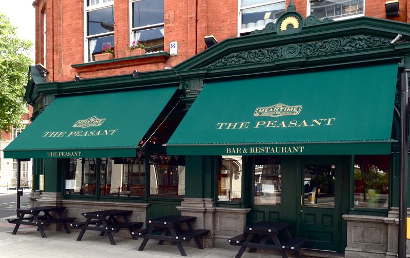 awnings for pubs and bars