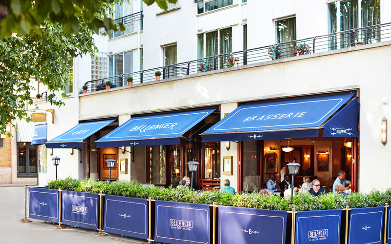 terrace awnings in United Kingdom