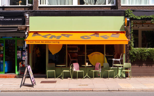 Branded Victorian Awning, Primrose Hill