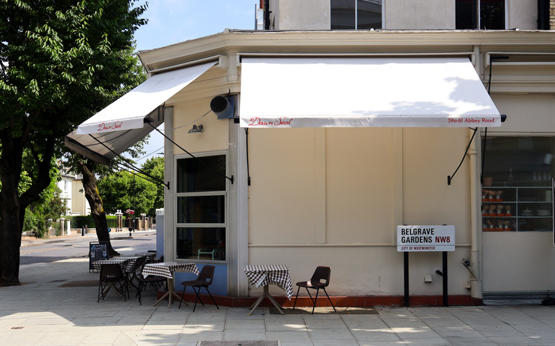 Victorian Awning Recover, Abbey Road