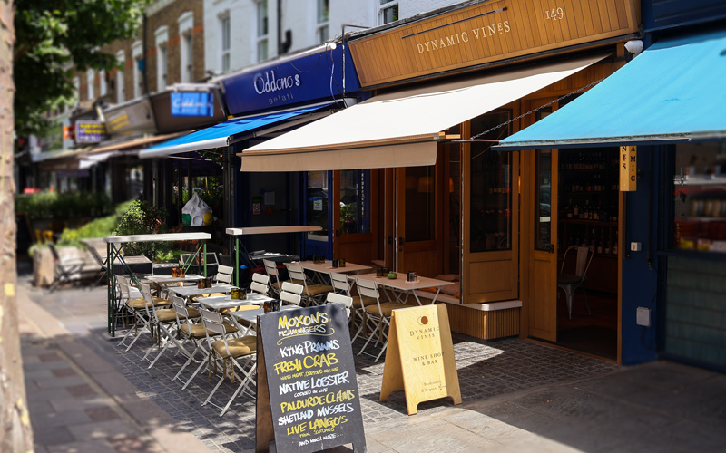 Shop-Fitted Traditional Awning, Dulwich