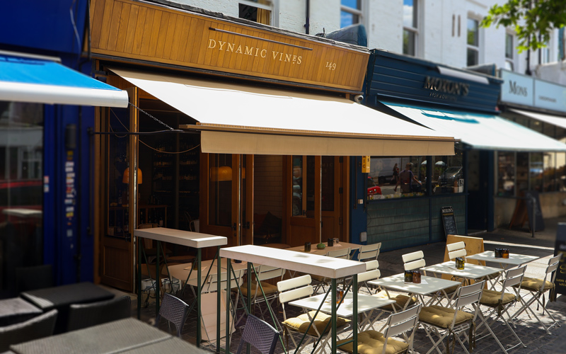 Shop-Fitted Traditional Awning, Dulwich