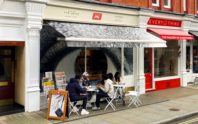 Folding Arm Awning Recover